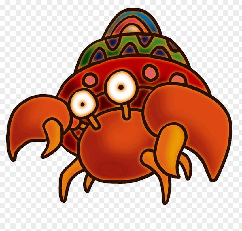 Cartoon Crab Animation Drawing PNG