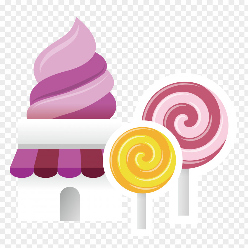 Lollipop Shop Cartoon PNG