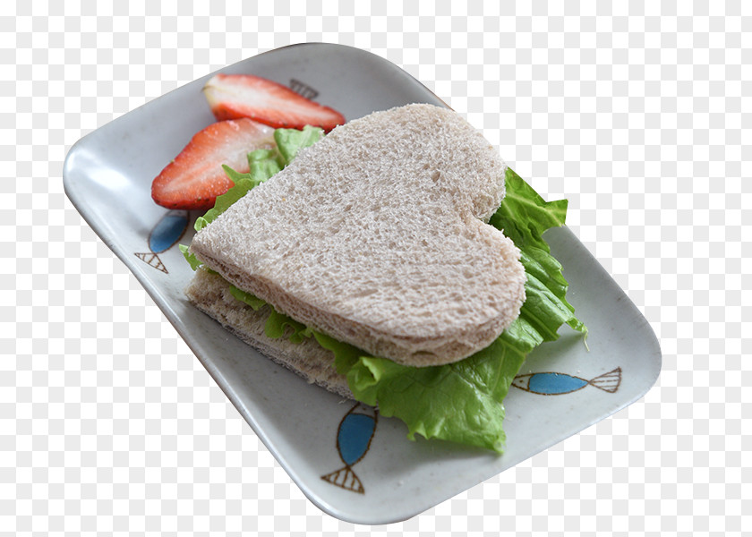 Love Breakfast Hamburger Plate Sandwich Hot French Fries PNG