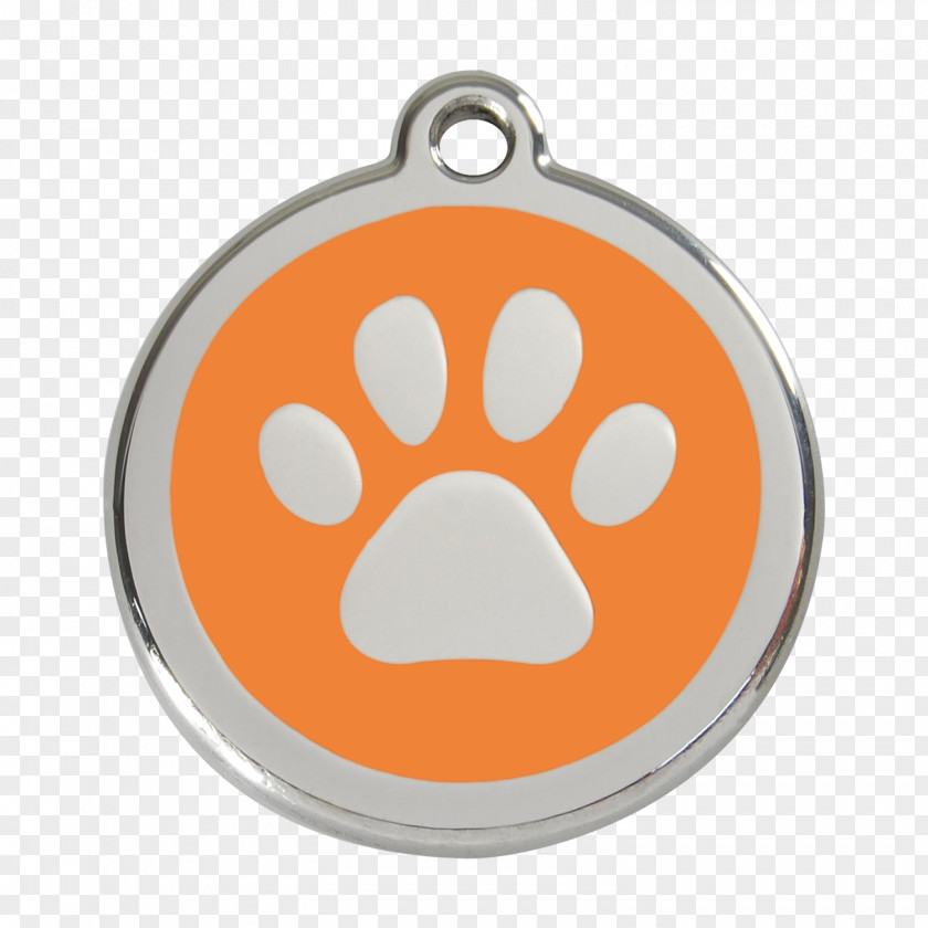 Red Paw Dog Dingo Cat Puppy Pet Tag PNG