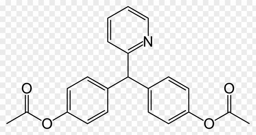 Tablet Bisacodyl Molecule Atom Laxative PNG