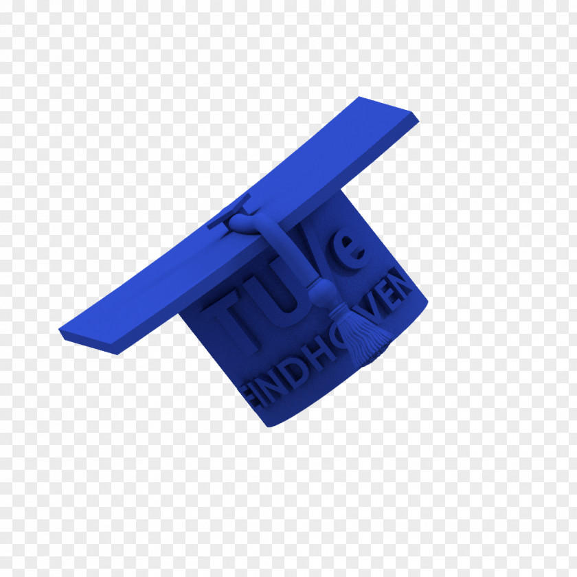 3d Printed Mandible Product Design Cobalt Blue PNG