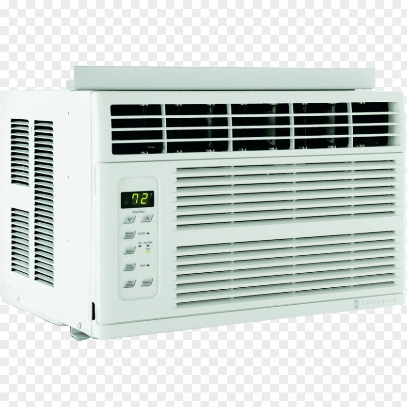 Air Conditioner Friedrich Conditioning British Thermal Unit Window Home Appliance PNG