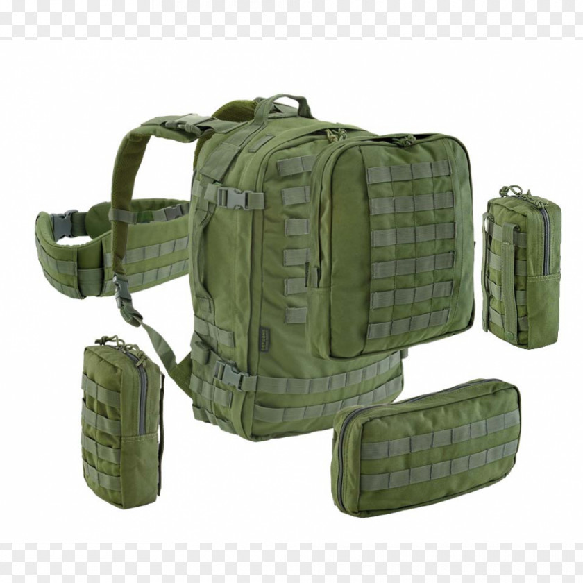 Backpack MOLLE Bug-out Bag Survival Skills Kit PNG