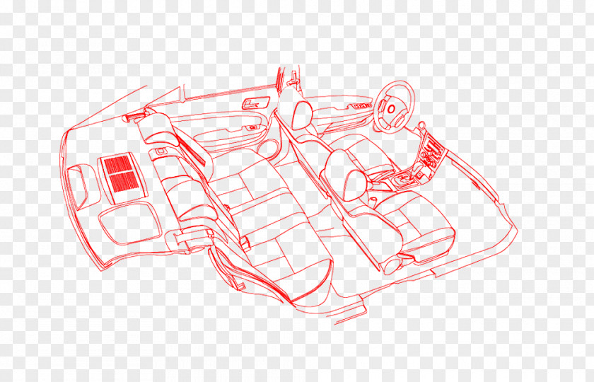 Car Seat Wireframes Child Safety PNG