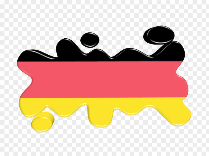 German Flag Theme Design Elements Of Germany PNG