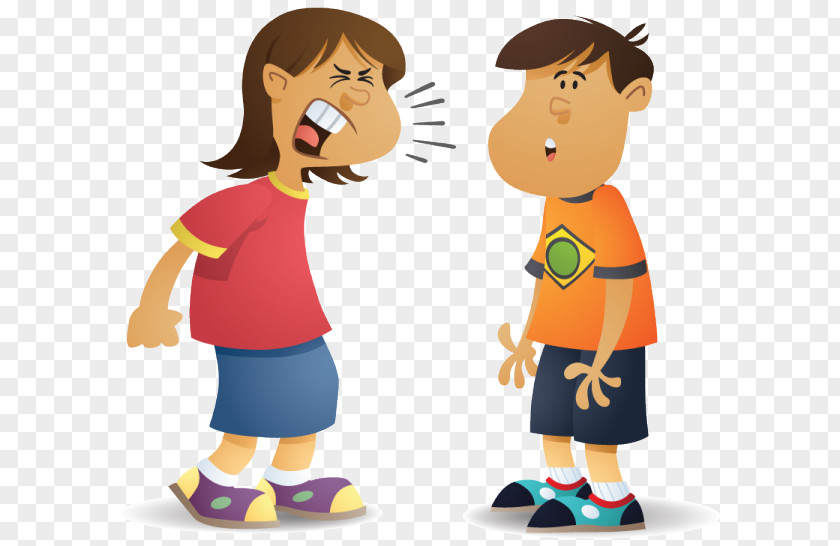 Style Conversation Kids Playing Cartoon PNG