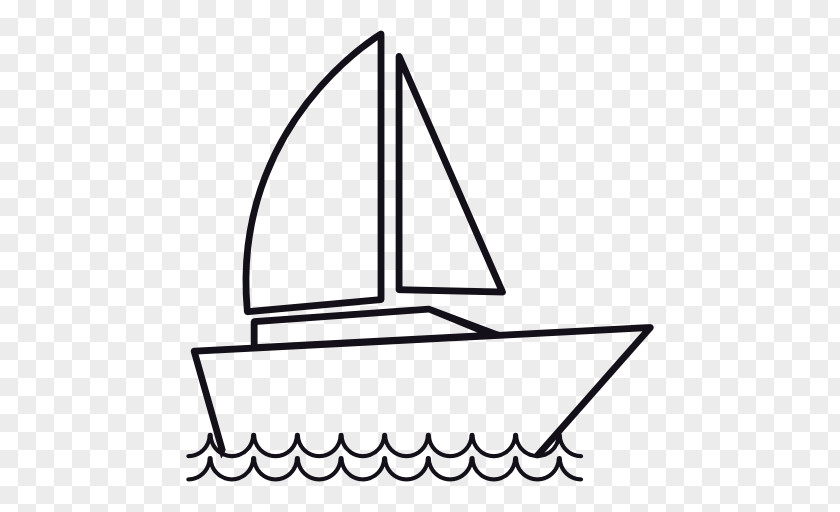 Boat Sailing Ship Symbol PNG