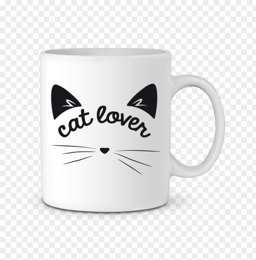 Cat Lover T Shirt Mug T-shirt Ceramic Coffee Cup PNG