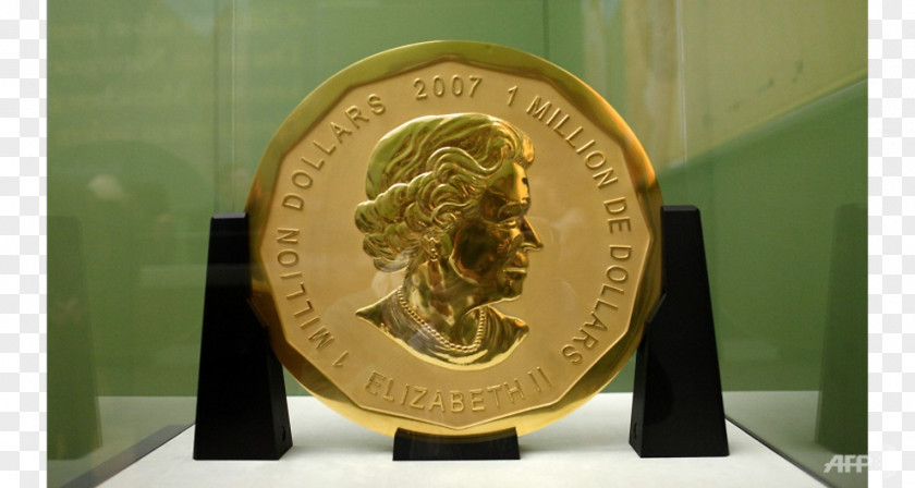 Gold Bode Museum Big Maple Leaf Coin Canadian PNG