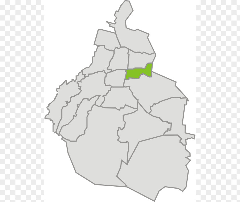 Map Iztacalco Iztapalapa Gustavo A. Madero Miguel Hidalgo PNG