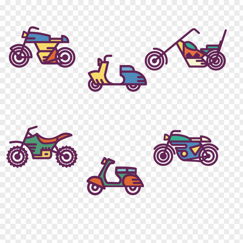 Carts Vector Graphics Car Motorcycle Image Design PNG
