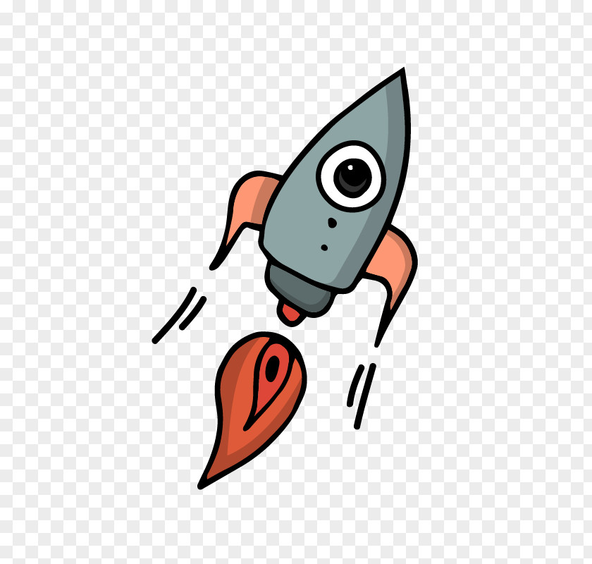 Flying Rocket Outer Space Astronaut Universe PNG