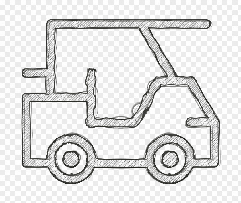 Golf Icon Cart Car PNG