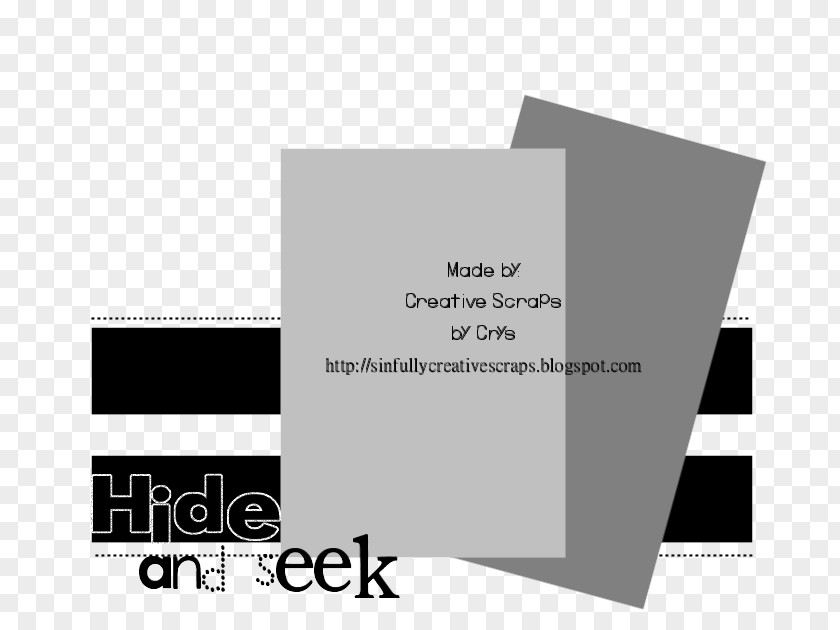 Hide And Seek Brand Paper Logo PNG