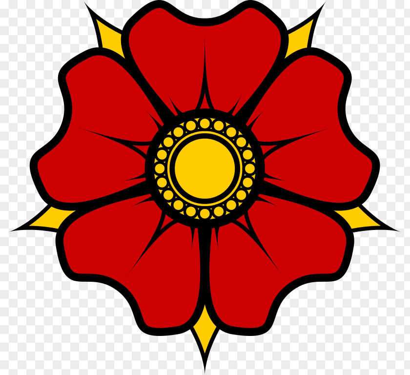 Rose Heraldry Clip Art PNG