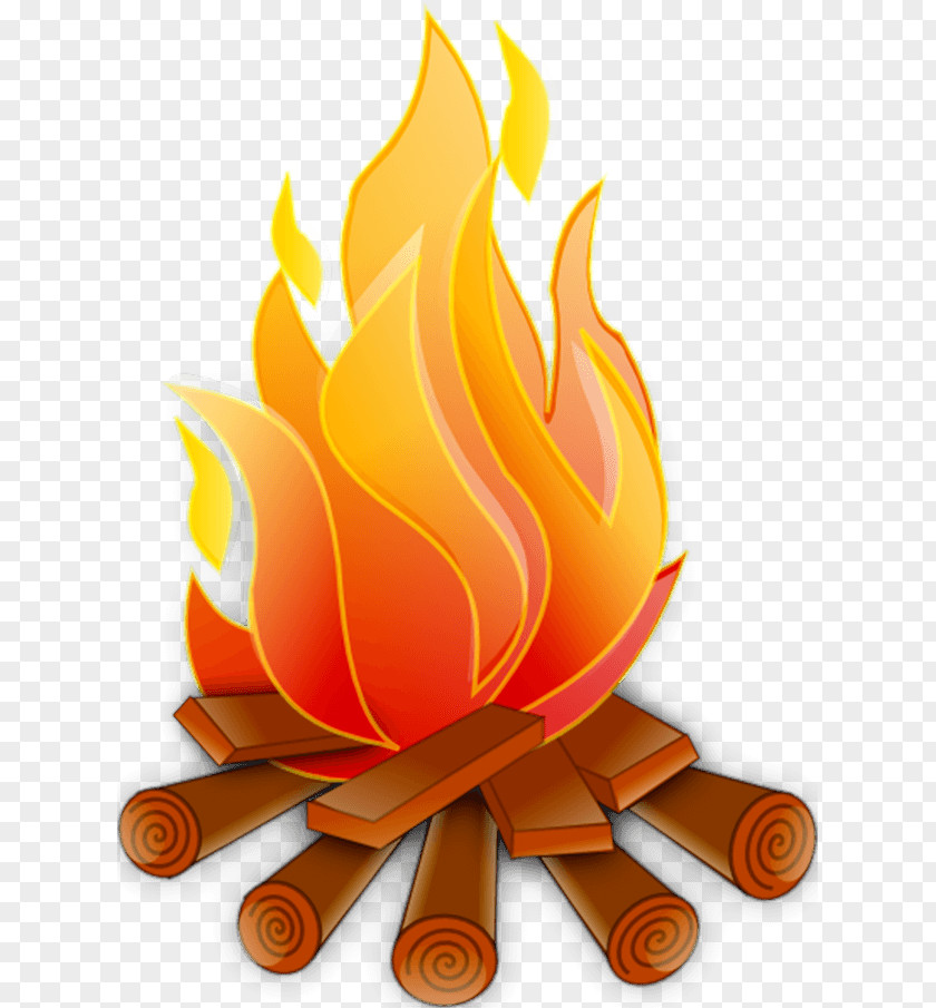 Campfire Paper Flame Fire Clip Art PNG