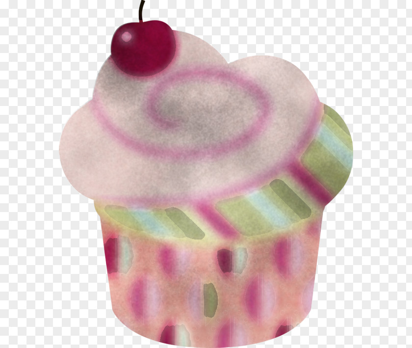 Dessert Muffin Pink Food Baking Cup Cupcake PNG