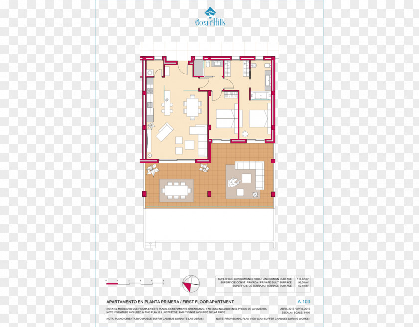 Line Brand Floor Plan Pink M PNG