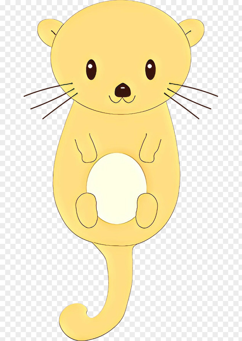 Mouse Yellow Cartoon Clip Art PNG