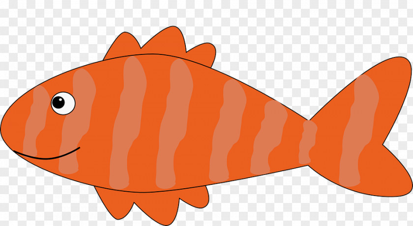 Tail Goldfish Orange PNG