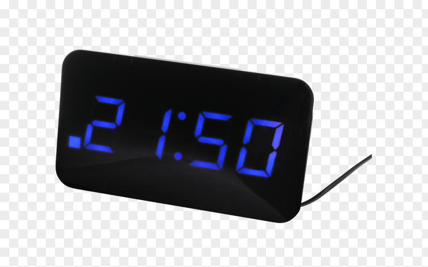 Clock Alarm Clocks Light-emitting Diode Białe Złoto Digital Data PNG