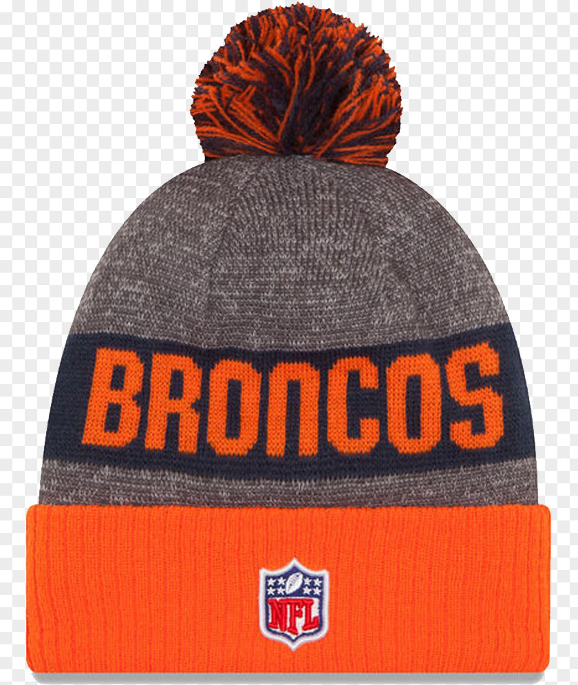 Denver Broncos NFL Knit Cap New Era Company Hat PNG