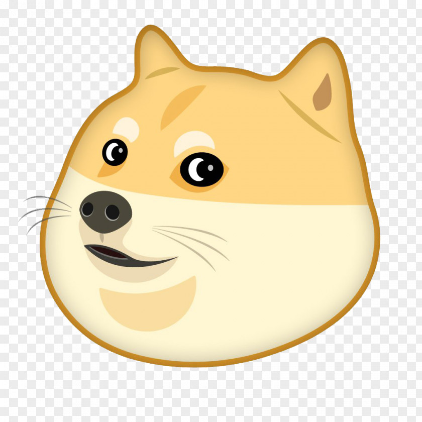Emoji Dogecoin T-shirt Shrug PNG