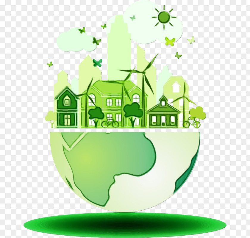 Recycling Plant Green Clip Art World PNG