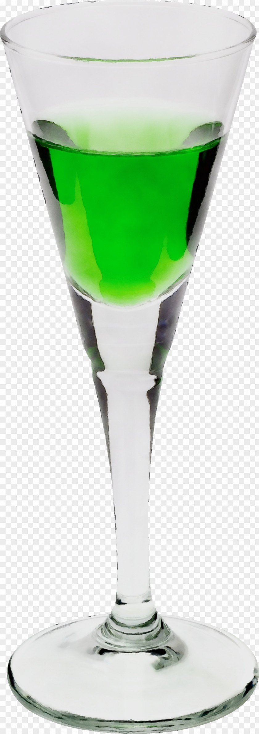 Barware Drink Green Glass Stemware Drinkware Champagne PNG