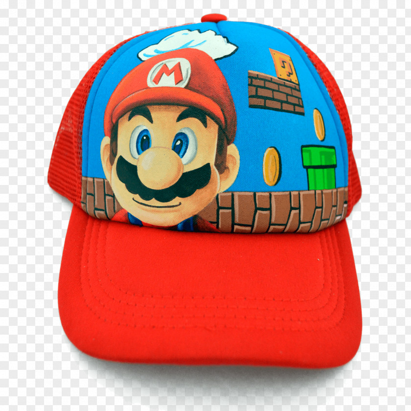 Gorras Baseball Cap Mario Bros. Bonnet PNG