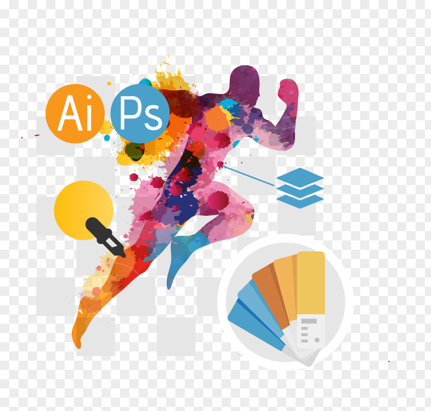 Graphics Of Work Schedules Road Running Vector The Color Run Marathon PNG