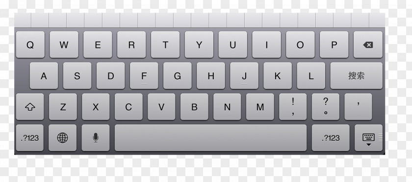 White Keyboard IPod Touch Apple ID IPad IOS PNG