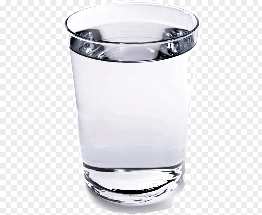 Glass Drinking Water Cup PNG