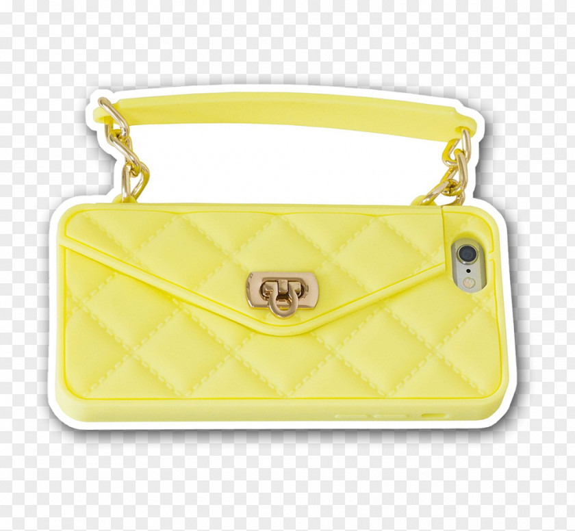 Handbag Hollywood Yellow IPhone 6 PNG