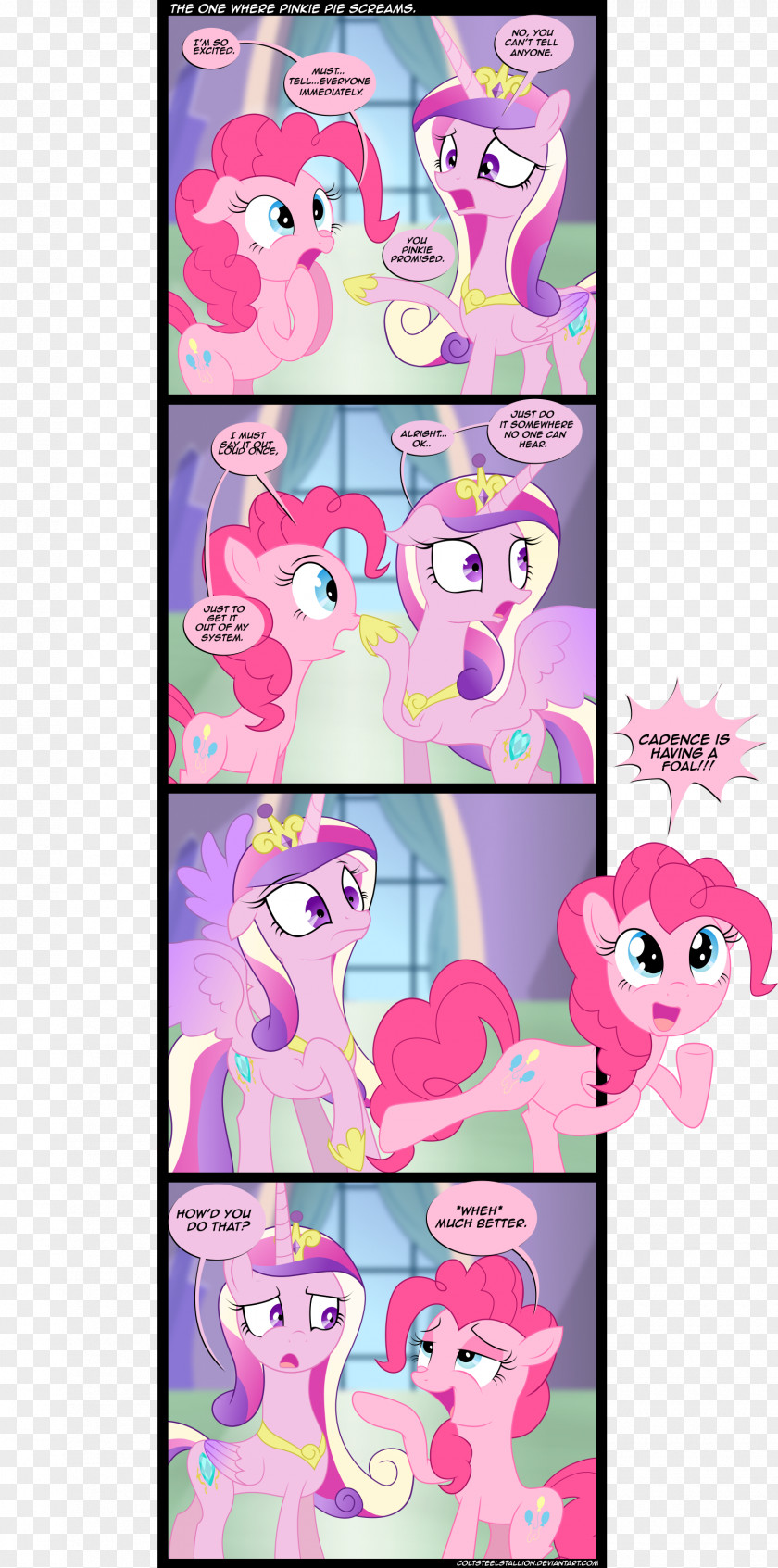 Inkpad Pinkie Pie My Little Pony Fourth Wall Rainbow Dash PNG
