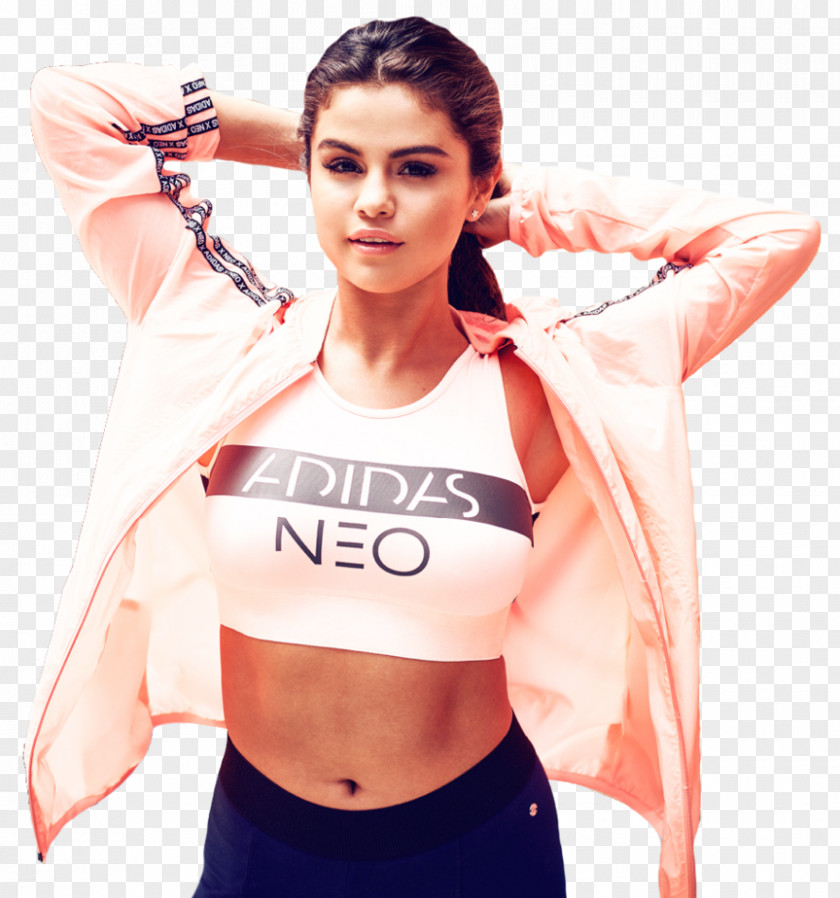 Selena Gomez Hoodie Adidas Sneakers Fashion PNG