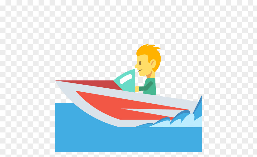 Suspension Island Emoji Motor Boats SMS Text Messaging Launch PNG