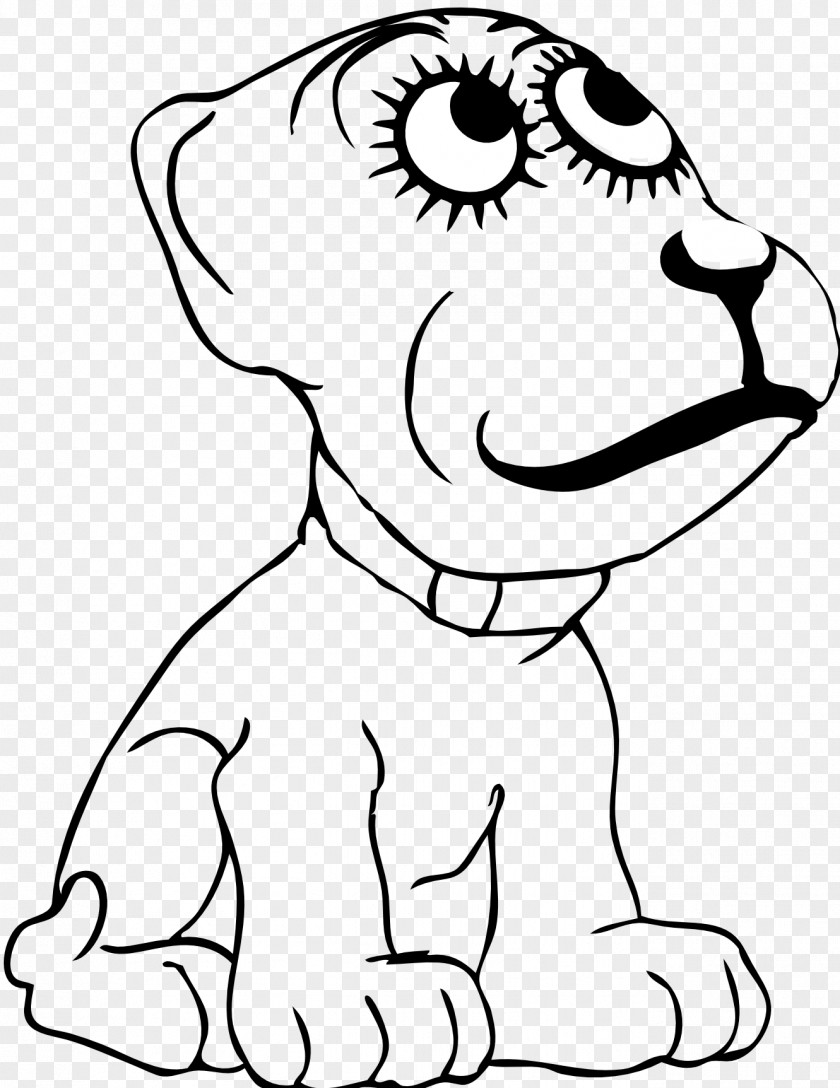 Black And White Dog Cartoon Chihuahua Puppy Clip Art PNG