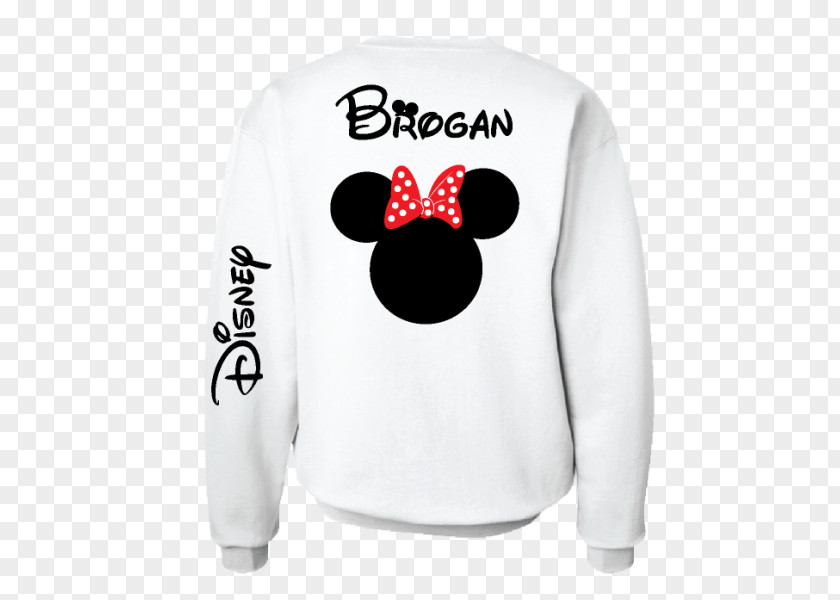 Cute Bow T-shirt Hoodie Minnie Mouse Mickey Bluza PNG