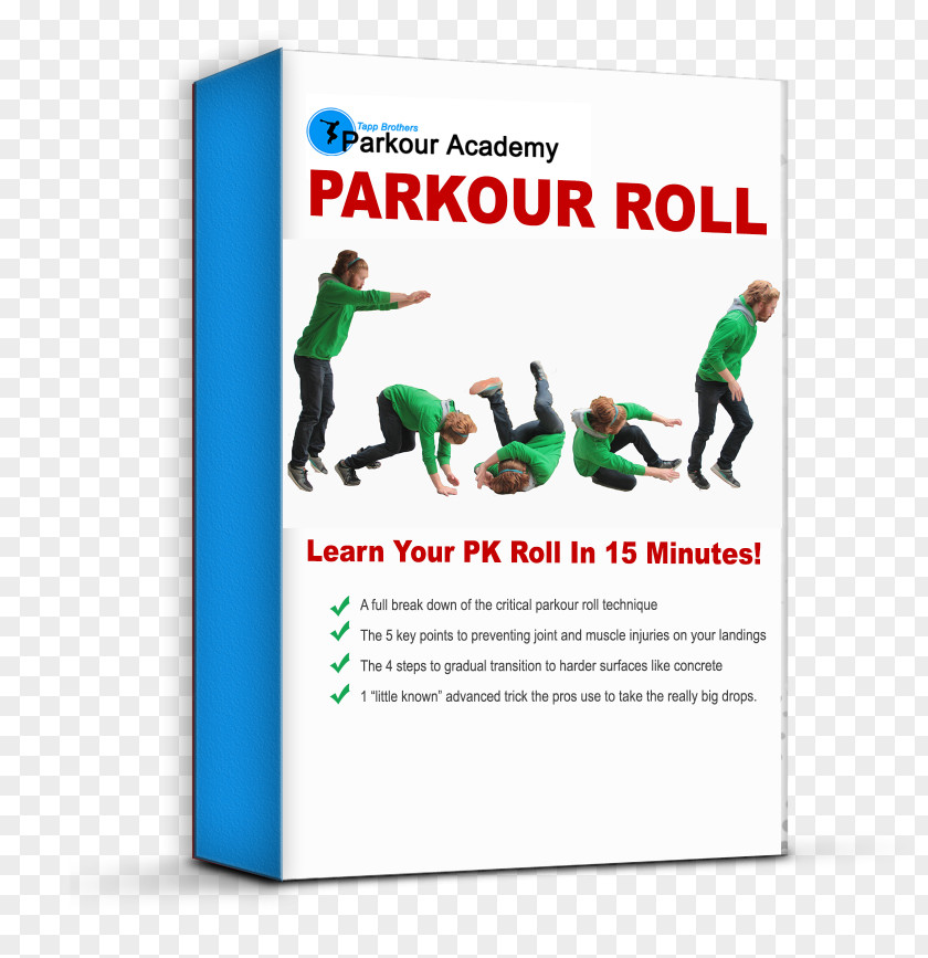 Learn More Parkour Roll Tutorial How-to Training PNG