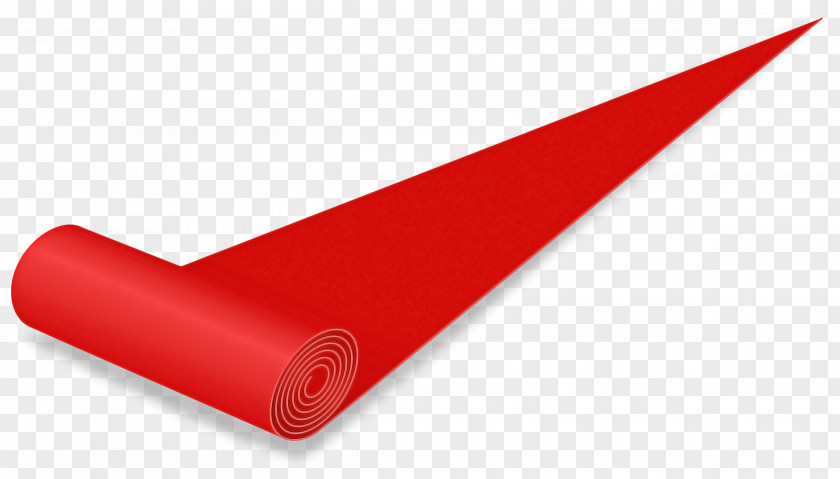 Rectangle Paper Red Line Material Property Mat Flooring PNG