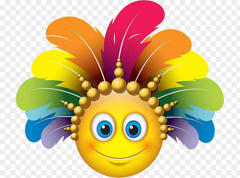 Smiley Rainbow Emoticon Carnival In Rio De Janeiro PNG