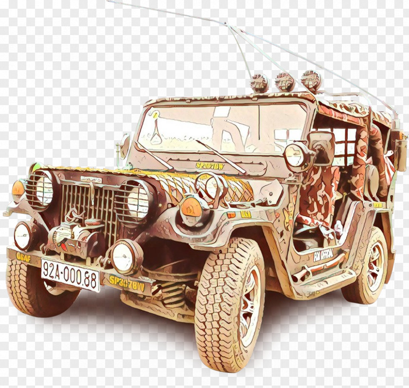 Toy Vehicle Metal Classic Car Background PNG