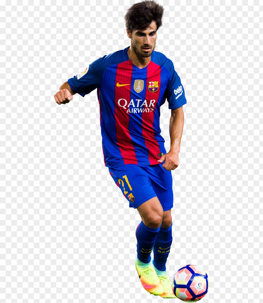 Fc Barcelona André Gomes Soccer Player FC Football Jersey PNG