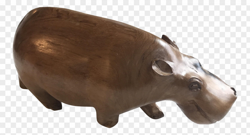 Hippo Cattle Pig Hippopotamus Tapir Sculpture PNG