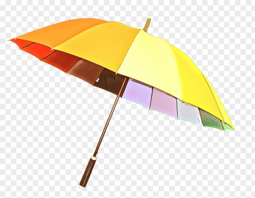 Shade Orange Umbrella Cartoon PNG