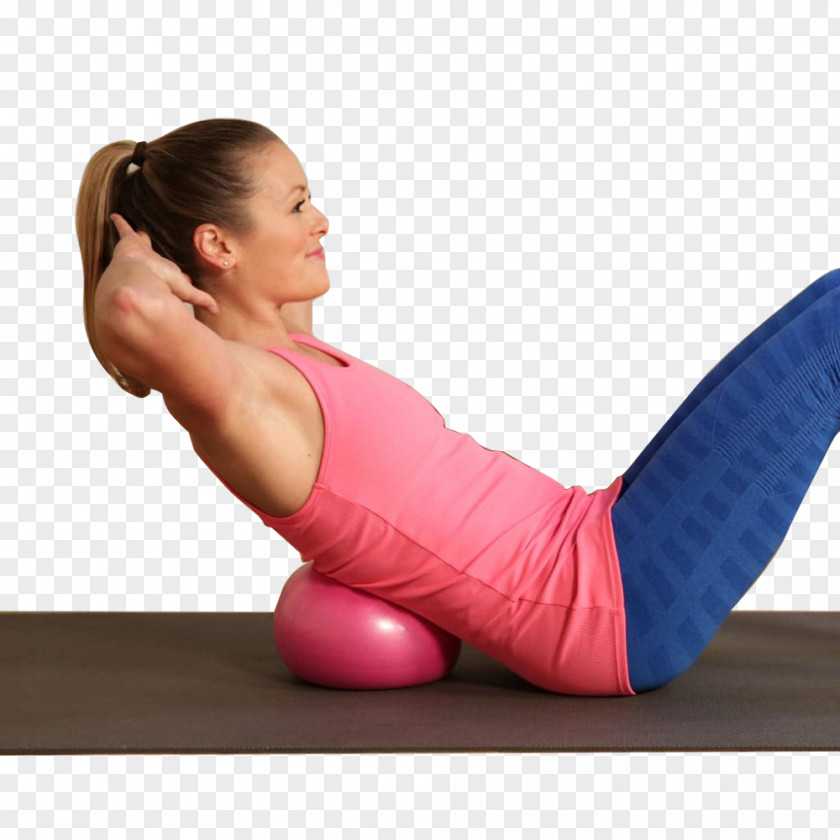 Yoga Ball Exercise Balls Pilates Shoulder Crunch PNG