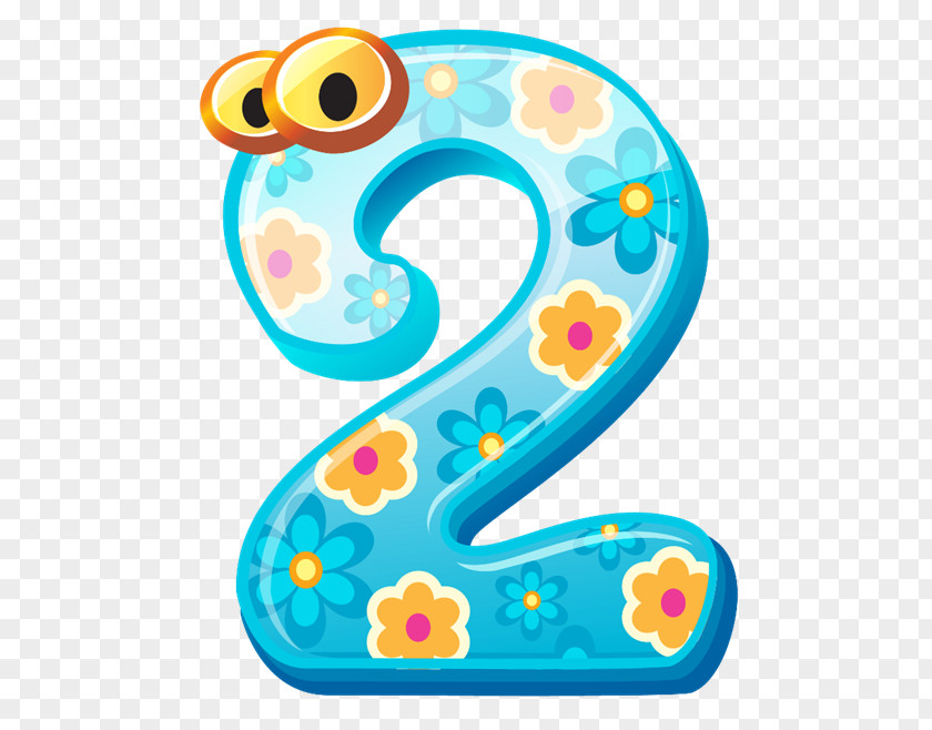 Numbers 2 Number Clip Art PNG