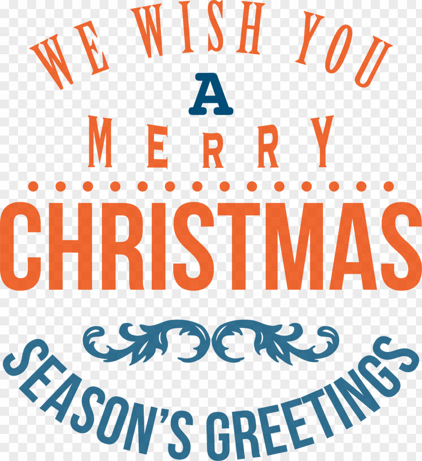 Orange Christmas Label Card Holiday Tree Illustration PNG